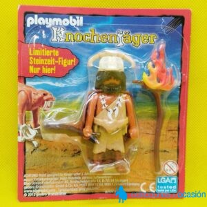 Playmobil Hombre prehistórico con fuego