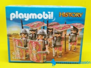 Playmobil Legionarios romanos, formación de tortuga REF 5393