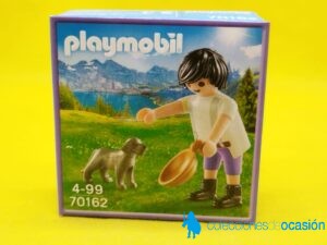 Playmobil Milka Hombre con perro REF 70162