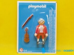 Playmobil Mozart, violinista, colección Planeta