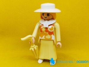 Playmobil Mujer victoriana con paraguas, mujer de época