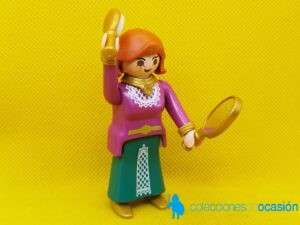 Playmobil Mujer vintage con espejo y cepillo