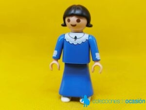 Playmobil Niña victoriana, niña con vestido azul