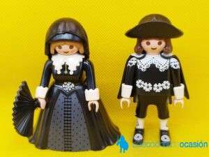 Playmobil Oopjen y Marten Soolmans retratos de Rembrandt REF 9483, figuras exclusivas