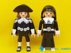 Playmobil Oopjen y Marten Soolmans retratos de Rembrandt REF 9483, figuras exclusivas