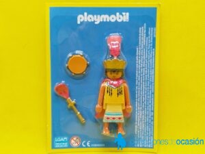 Playmobil Rey azteca, maya, colección planeta