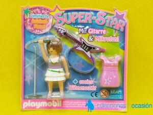 Playmobil Rockera super Star, cantante pop
