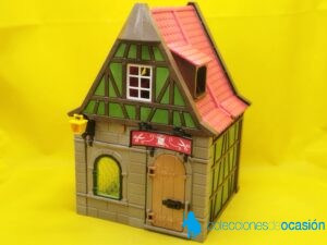 Playmobil Sastrería medieval con muebles REF DS 6463, casa medieval