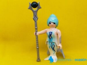 Playmobil Sirena con capa y pelo azul