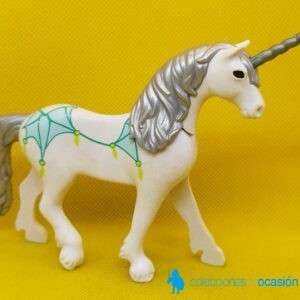 Playmobil Unicornio Blanco tatuado, animal mitológico