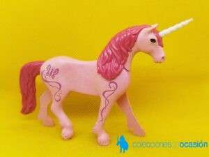 Playmobil Unicornio rosa tatuado, animal mitológico