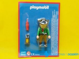 Playmobil Vaquero con dinamita, cowboy, colección planeta