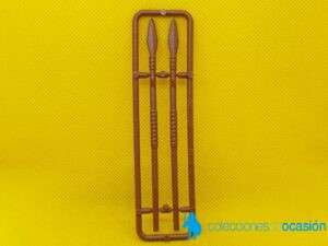 Playmobil 2 lanzas nuevas en blister, armas