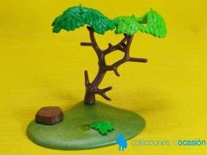 Playmobil Árbol con tocón y vegetación