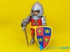 Playmobil Caballero acorazado medieval, Flor de Lis