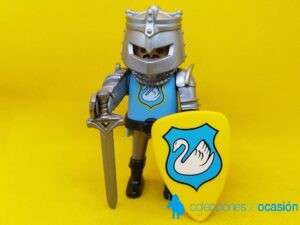 Playmobil Caballero del cisne con escudo y espada