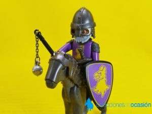 Playmobil Caballero del grifo con caballo acorazado