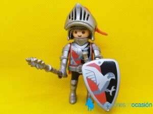 Playmobil Caballero del halcón con maza de combate