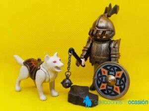 Playmobil Caballero lobo con lobo REF 4809