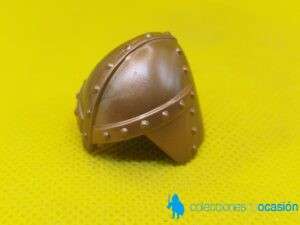 Playmobil Casco medieval en tono cobre