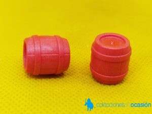 Playmobil Dos barriles rojos de pólvora, accesorio