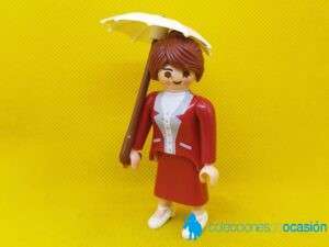 Playmobil Mujer vintage con sombrilla, Señora del oeste