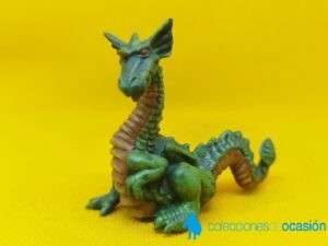 Papo miniatura de dragón verde
