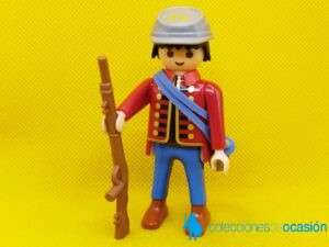 Playmobil Soldado confederado, soldado sudista con cantimplora