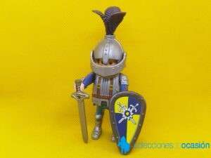 Playmobil Caballero Novelmore con casco con plumas