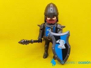 Playmobil Caballero del halcón con maza de combate