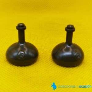 Playmobil Par de botellas negras, vajilla