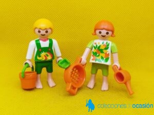 Playmobil Niños con juguetes de playa