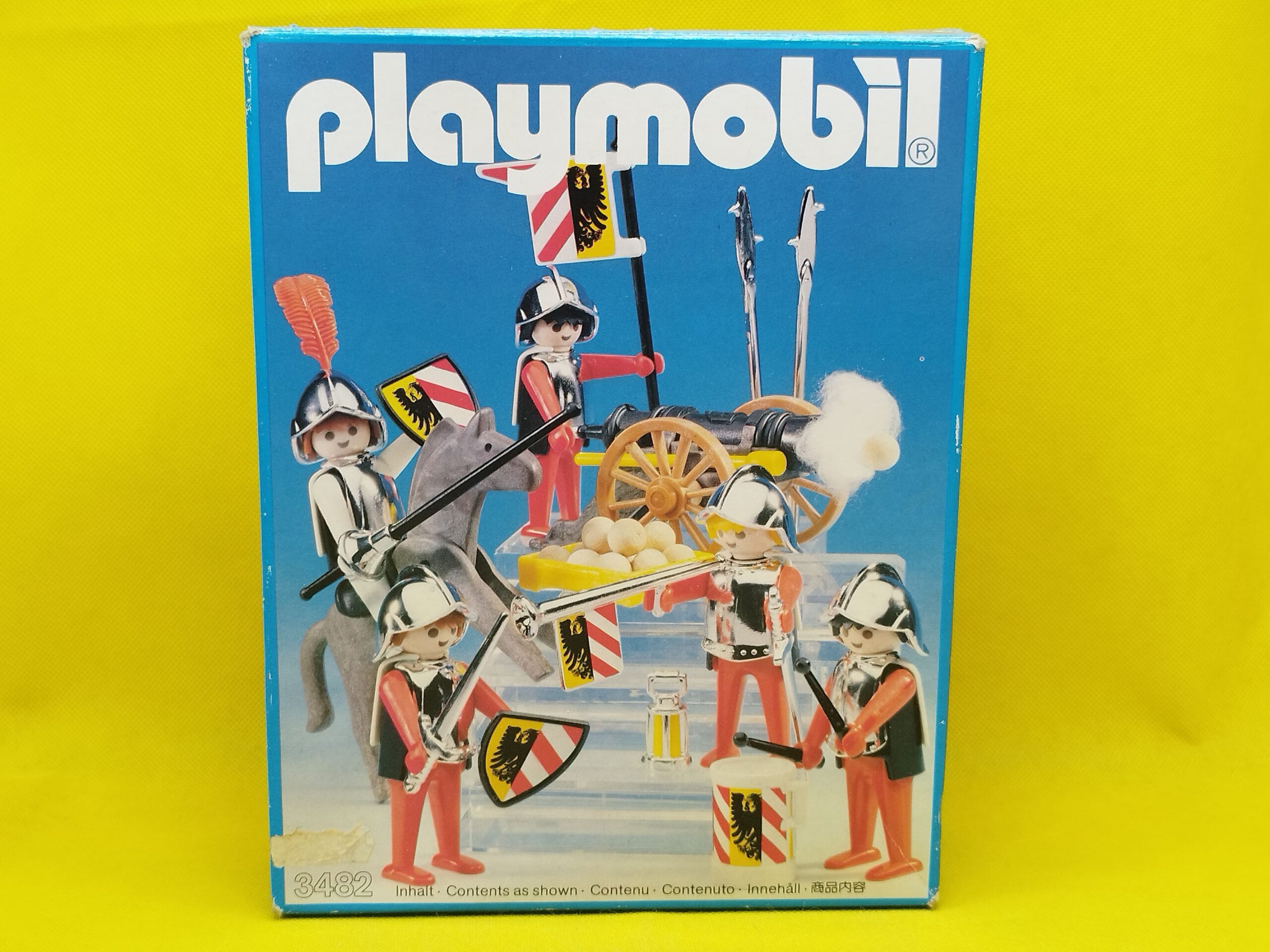 Playmobil Caballeros medievales con cañón REF 3482 - Caballeros medievales con cañón REF 3482 (10)