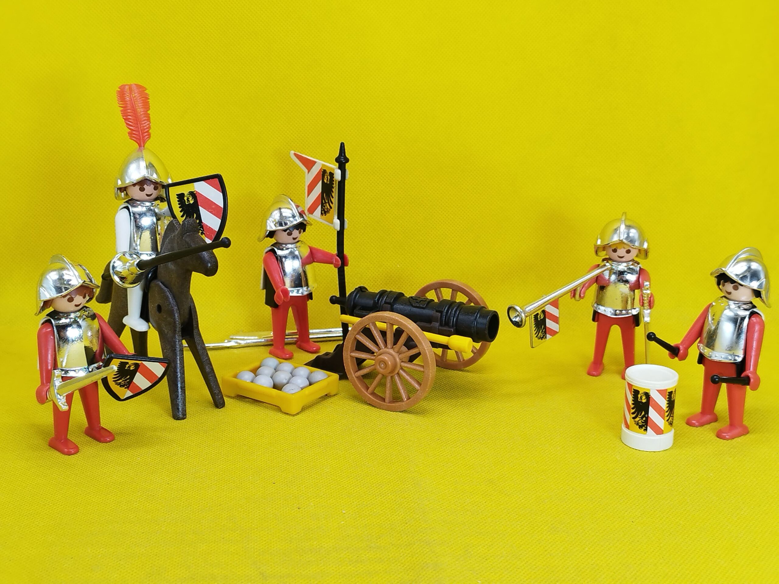 Playmobil Caballeros medievales con cañón REF 3482 - Caballeros medievales con cañón REF 3482 (4)