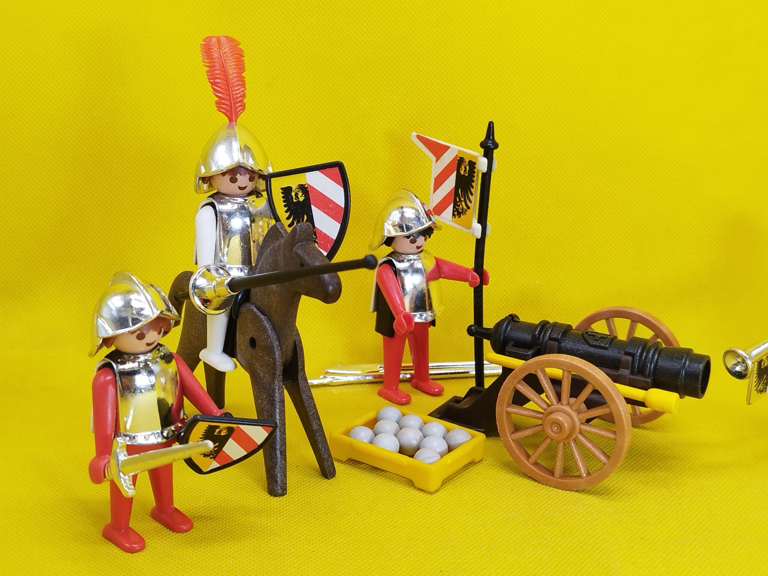 Playmobil Caballeros medievales con cañón REF 3482 - Caballeros medievales con cañón REF 3482 (5)