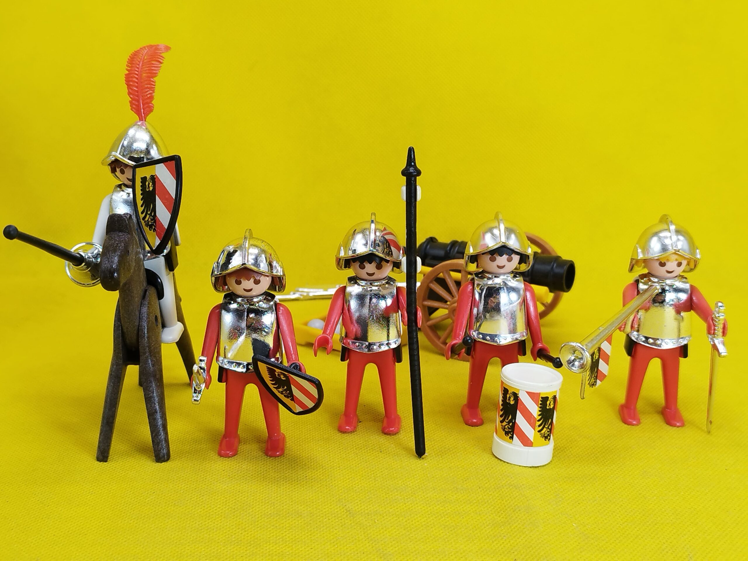 Playmobil Caballeros medievales con cañón REF 3482 - Caballeros medievales con cañón REF 3482 (7)