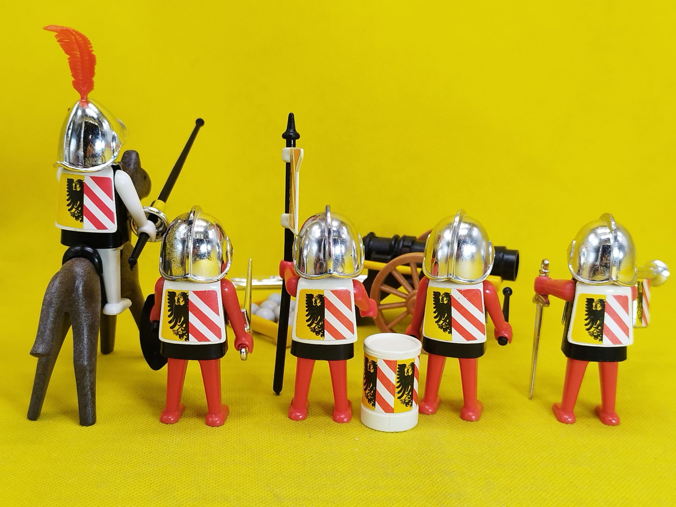 Playmobil Caballeros medievales con cañón REF 3482 - Caballeros medievales con cañón REF 3482 (8)