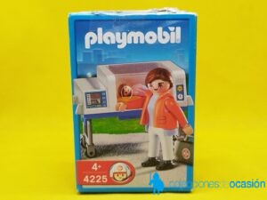 Playmobil Enfermera con incubadora REF 4225