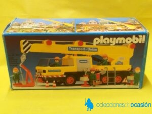 Playmobil Grúa de construcción con operarios REF 3527
