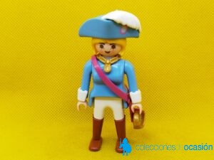 Playmobil Mujer pirata con sombrero azul