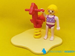 Playmobil Niña con bañador y con caballo de parque infantil