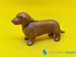 Playmobil Perro Teckel, perro de caza, perro salchicha