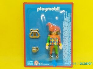 Playmobil Bufón con lira, arlequín nuevo en blister colección planeta