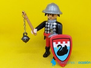 Playmobil Caballero del cisne, soldado medieval
