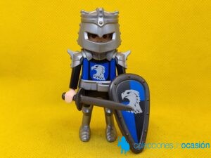 Playmobil Caballero del halcón con escudo y espada