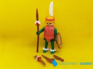 Playmobil Guerrero indio con armas y accesorios