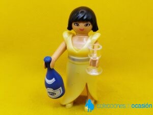 Playmobil Mujer city con botella de champan