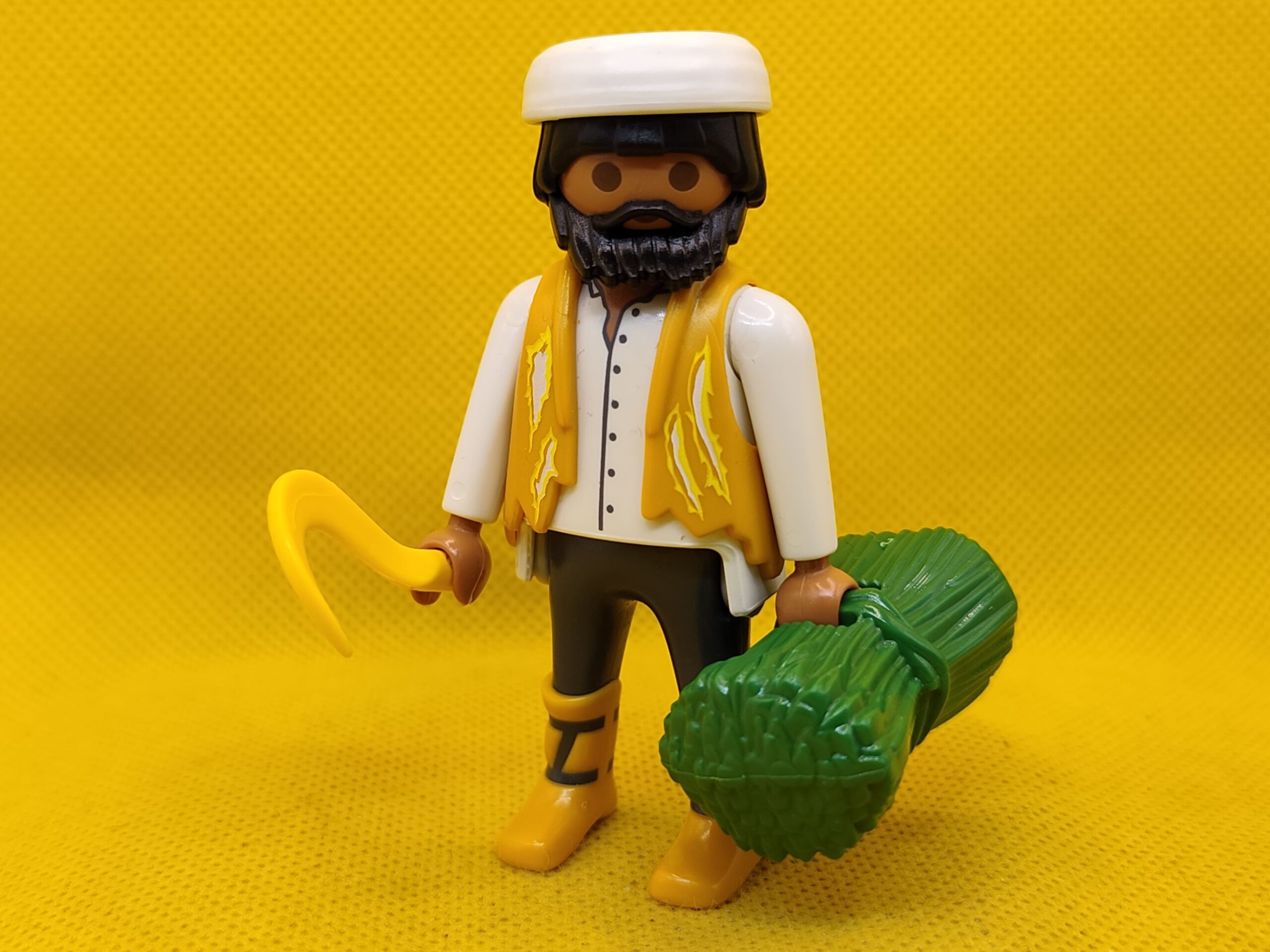 Playmobil Segador con fardo, figura para Belén
