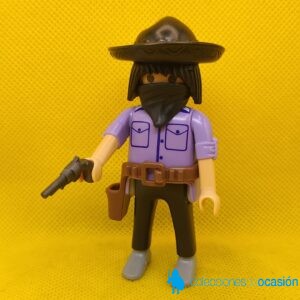 Playmobil Bandido mexicano, atracador de bancos del oeste