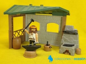 Playmobil Herrero medieval, escena para Belén